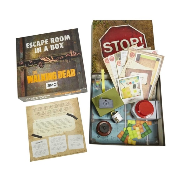 *NEW* AMC’s The Walking Dead Escape Room in a Box Game by Mattel Games - Picture 3 of 6